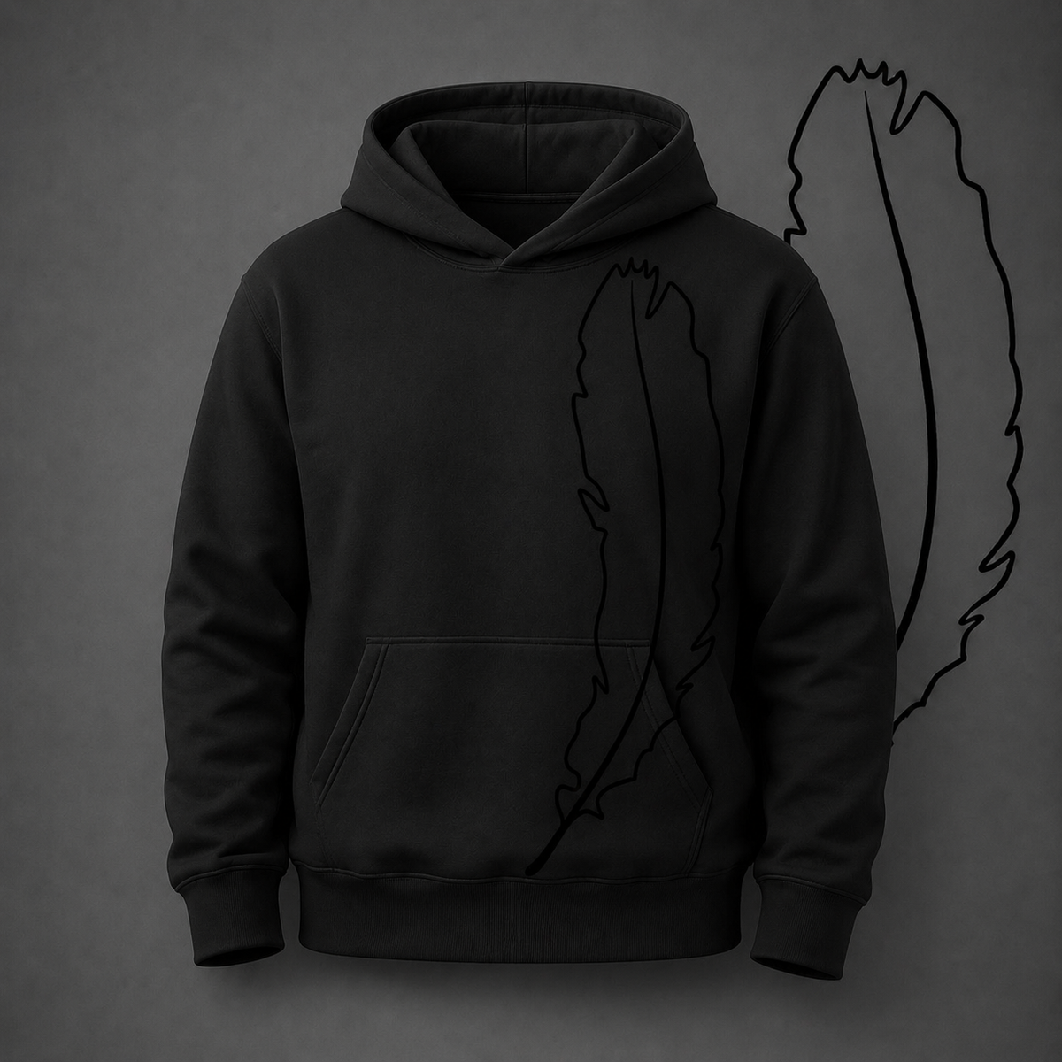 Classic Feather Hoodie