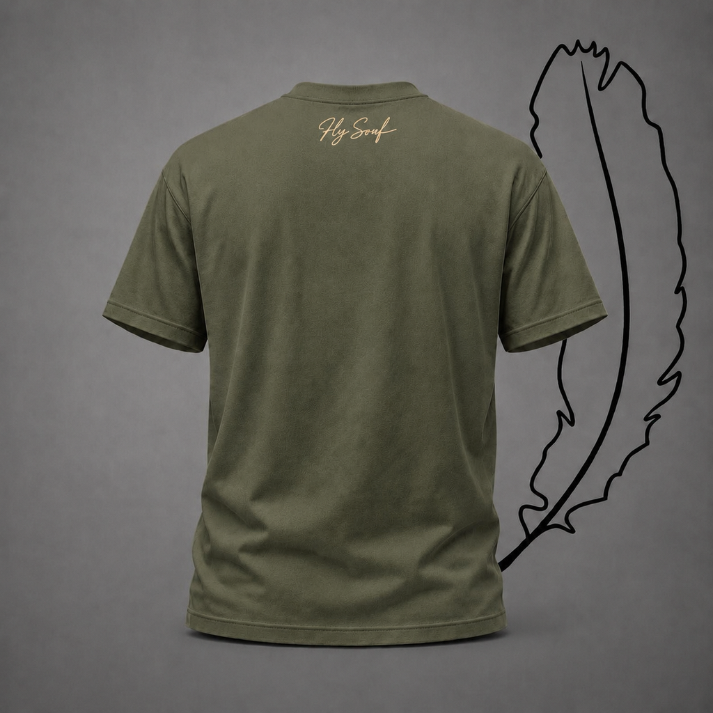 Stitched Feather